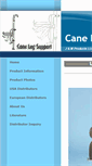 Mobile Screenshot of canelegsupport.com